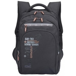 Школьный рюкзак (ранец) Grizzly RB-050-1 (черный)
