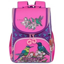 Школьный рюкзак (ранец) Grizzly RAm-084-3 (фиолетовый)