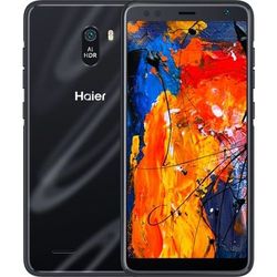 Мобильный телефон Haier Alpha S5 Silk (черный)