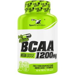Аминокислоты Sport Definition BCAA Mega Dose 1200 mg