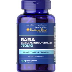 Аминокислоты Puritans Pride GABA 750 mg