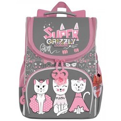 Школьный рюкзак (ранец) Grizzly RAm-084-1 (серый)