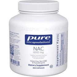 Аминокислоты Pure Encapsulations NAC 900 mg