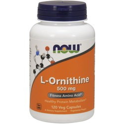 Аминокислоты Now L-Ornithine 500 mg 120 cap