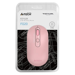 Мышка A4 Tech Fstyler FG20 (розовый)
