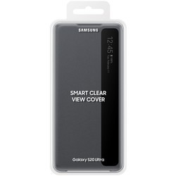 Чехол Samsung Smart Clear View Cover for Galaxy S20 Ultra (серый)