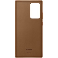 Чехол Samsung Leather Cover for Galaxy Note20 Ultra (черный)