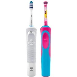 Электрическая зубная щетка Braun Oral-B Vitality D100 Trizone + D12 Kids
