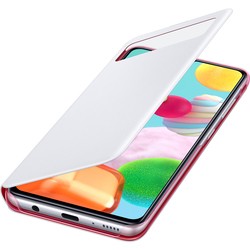 Чехол Samsung S View Wallet Cover for Galaxy A41 (белый)