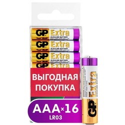 Аккумуляторная батарейка GP Extra Alkaline 16xAAA