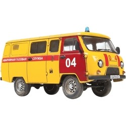 Сборная модель Zvezda Emergency Gas Service UAZ 3909 (1:43)