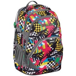 Школьный рюкзак (ранец) Coocazoo EvverClevver2 Checkered Bolts (красный)