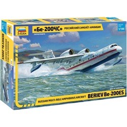 Сборная модель Zvezda Russian Multi-Role Amphibious Aircraft Beriev Be-200ES (1:144)