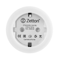 Умная розетка Zetton Smart Plug 16A RGB