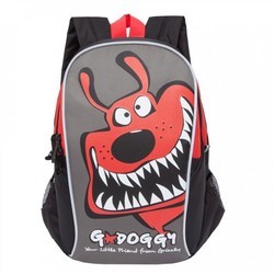 Школьный рюкзак (ранец) Grizzly RK-079-3 (красный)