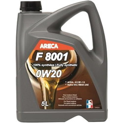 Моторное масло Areca F8001 0W-20 5L