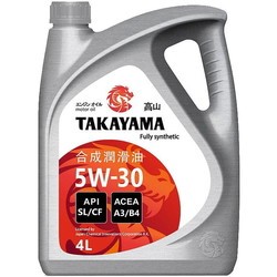 Моторное масло TAKAYAMA 5W-30 SL/CF 4L