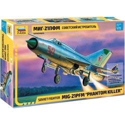 Сборная модель Zvezda MIG-21PFM Phantom Killer (1:72)