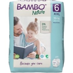Подгузники Bambo Nature Diapers 6 / 20 pcs