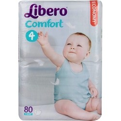 Подгузники Libero Comfort 4 / 164 pcs