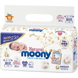 Подгузники Moony Natural Diapers NB / 30 pcs