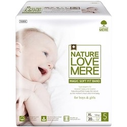 Подгузники Nature Love Mere Magic Soft Fit Diapers XL / 20 pcs