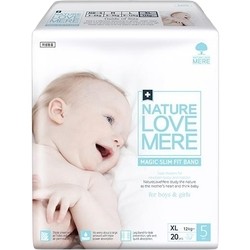 Подгузники Nature Love Mere Magic Slim Fit Diapers XL / 20 pcs