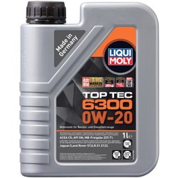 Моторное масло Liqui Moly Top Tec 6300 0W-20 1L