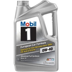 Моторное масло MOBIL European Car Formula 0W-40 4.73L