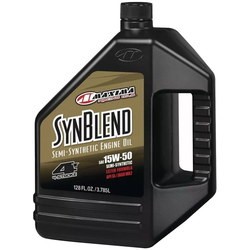 Моторные масла MAXIMA Synthetic Blend 15W-50 4L