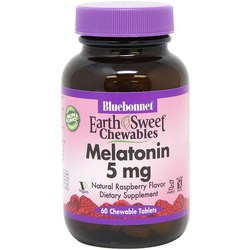 Аминокислоты Bluebonnet Nutrition Earth Sweet Chewables Melatonin 5 mg