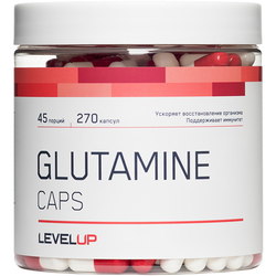 Аминокислоты Levelup Glutamine caps