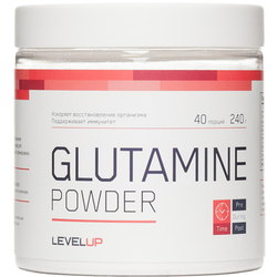 Аминокислоты Levelup Glutamine Powder 240 g