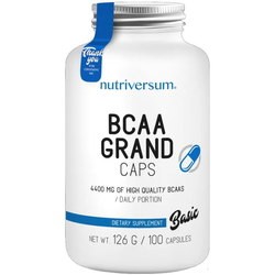 Аминокислоты Nutriversum BCAA Grand Caps 100 cap