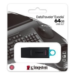 USB-флешка Kingston DataTraveler Exodia 64Gb
