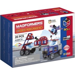 Конструктор Magformers Amazing Police and Rescue Set 717001