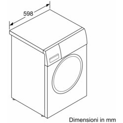 Встраиваемая стиральная машина Bosch WIW 24341
