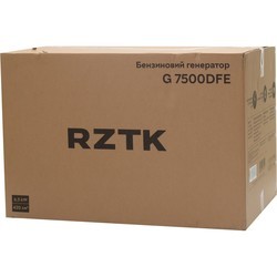 Электрогенератор RZTK G 7500DFE