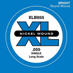 Струны DAddario Single XL Nickel Wound Bass 055
