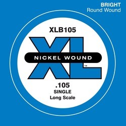 Струны DAddario Single XL Nickel Wound Bass 105