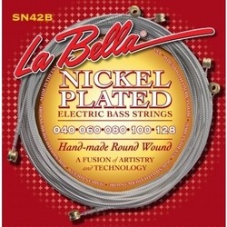 Струны La Bella Nickel Plated Electric Bass 40-128