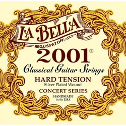Струны La Bella Classical Silver Plated Hard Tension