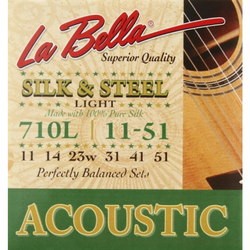 Струны La Bella Silk and Steel Acoustic 11-51