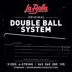 Струны La Bella Double Ball Steinberger Bass 45-105