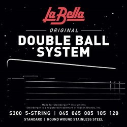 Струны La Bella Double Ball Steinberger Bass 5-Strings 45-128