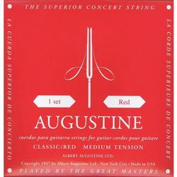 Струны Augustine Classic/Red Label Classical Guitar Strings Medium Tension