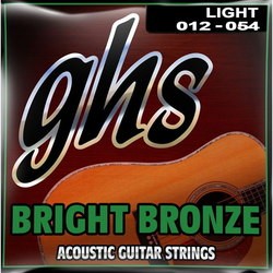 Струны GHS Bright Bronze 12-54
