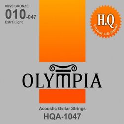 Струны Olympia 80/20 Bronze HQ Extra Light 10-47