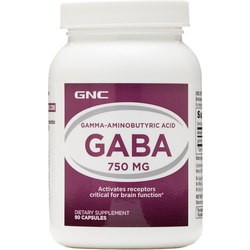 Аминокислоты GNC GABA 750 mg 90 cap