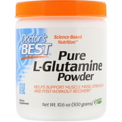 Аминокислоты Doctors Best Pure L-Glutamine Powder 300 g